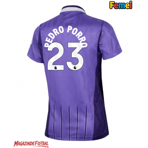 Tottenham Hotspur Pedro Porro #23 Tricou Fotbal Replică 2026-27 Femei Treilea Tottenham Hotspur Pedro Porro #23 Tricou Fotbal Replică 2026-27 Femei Treilea